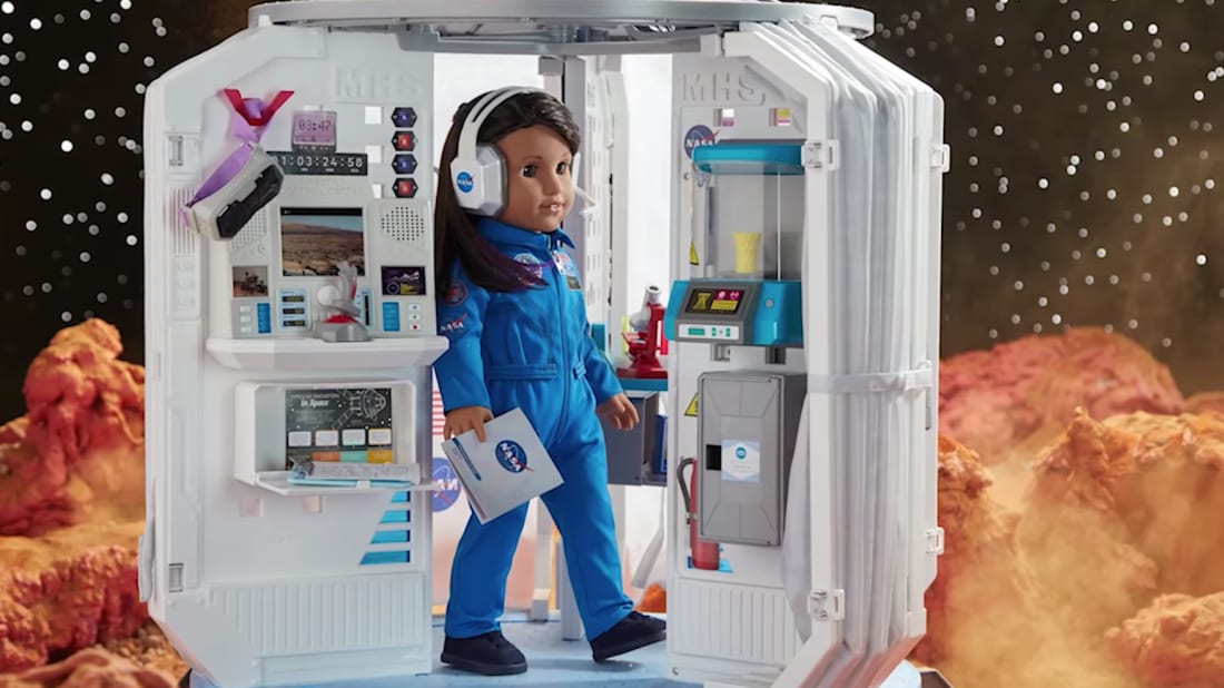 American girl space habitat online