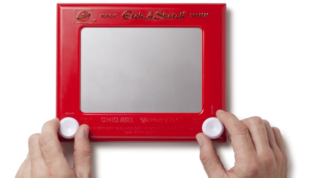 etch a sketch joystick