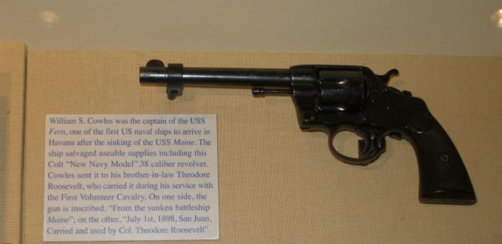 モデルガン　THE　TEDDY　ROOSEVELT REVOLVER Theodore Roosevelt's Smith & Wesson revolver fetches nearly
