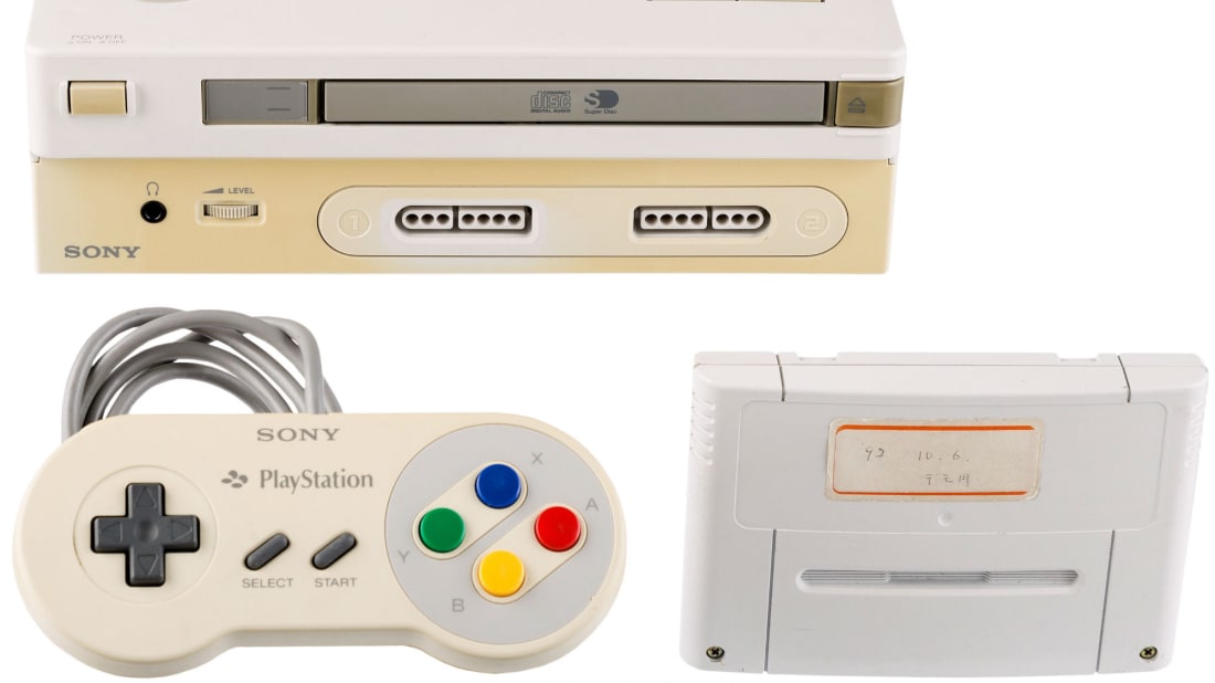 This Extremely Rare Nintendo PlayStation Prototype Is About to Be Auctioned Off for Big Money