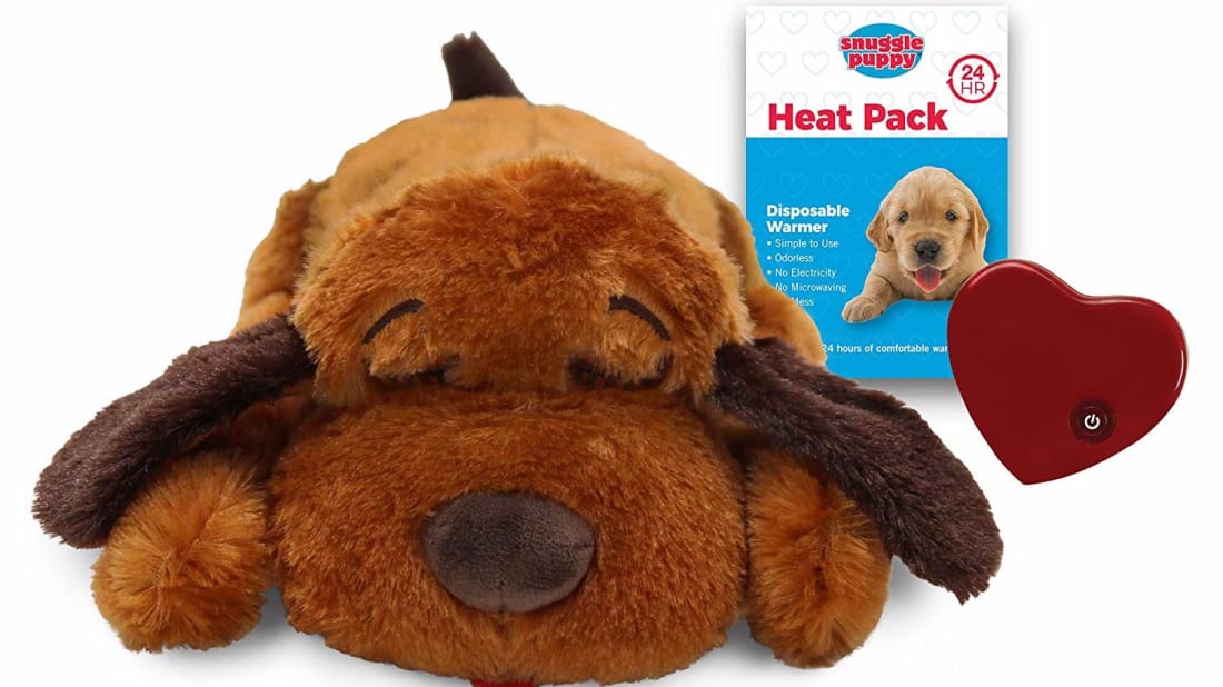 Heated stuffed animals for puppies hotsell