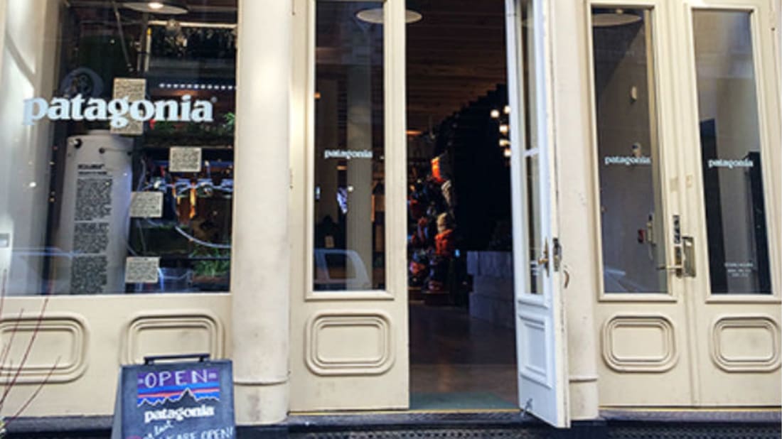 Patagonia donará  millones en ventas del Black Friday a causas ambientales