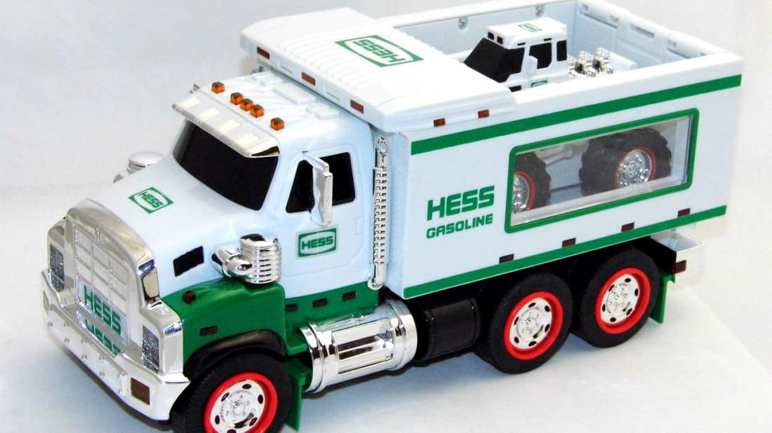 Hess gasoline truck value on sale