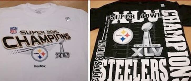 Losing team super bowl shirts on sale