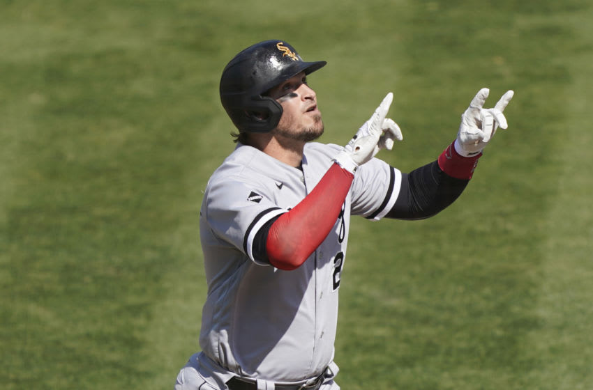 Autographed Yasmani Grandal White selling Sox Jersey