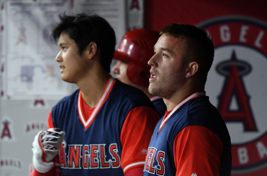 Los Angeles Angels Mike Trout returns, honors late brotherinlaw