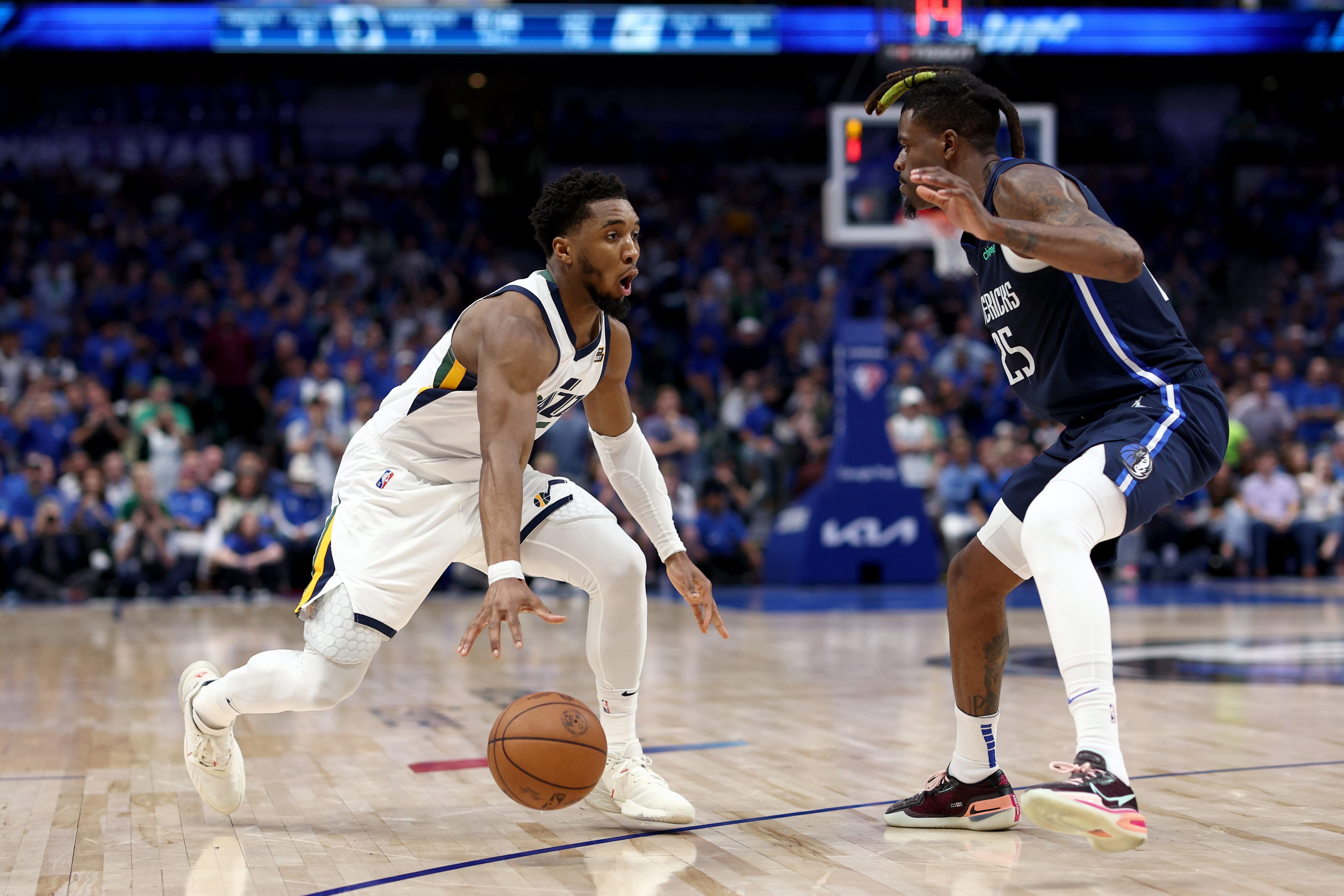 Donovan Mitchell debuts D.O.N. issue #4 in Game 1 win