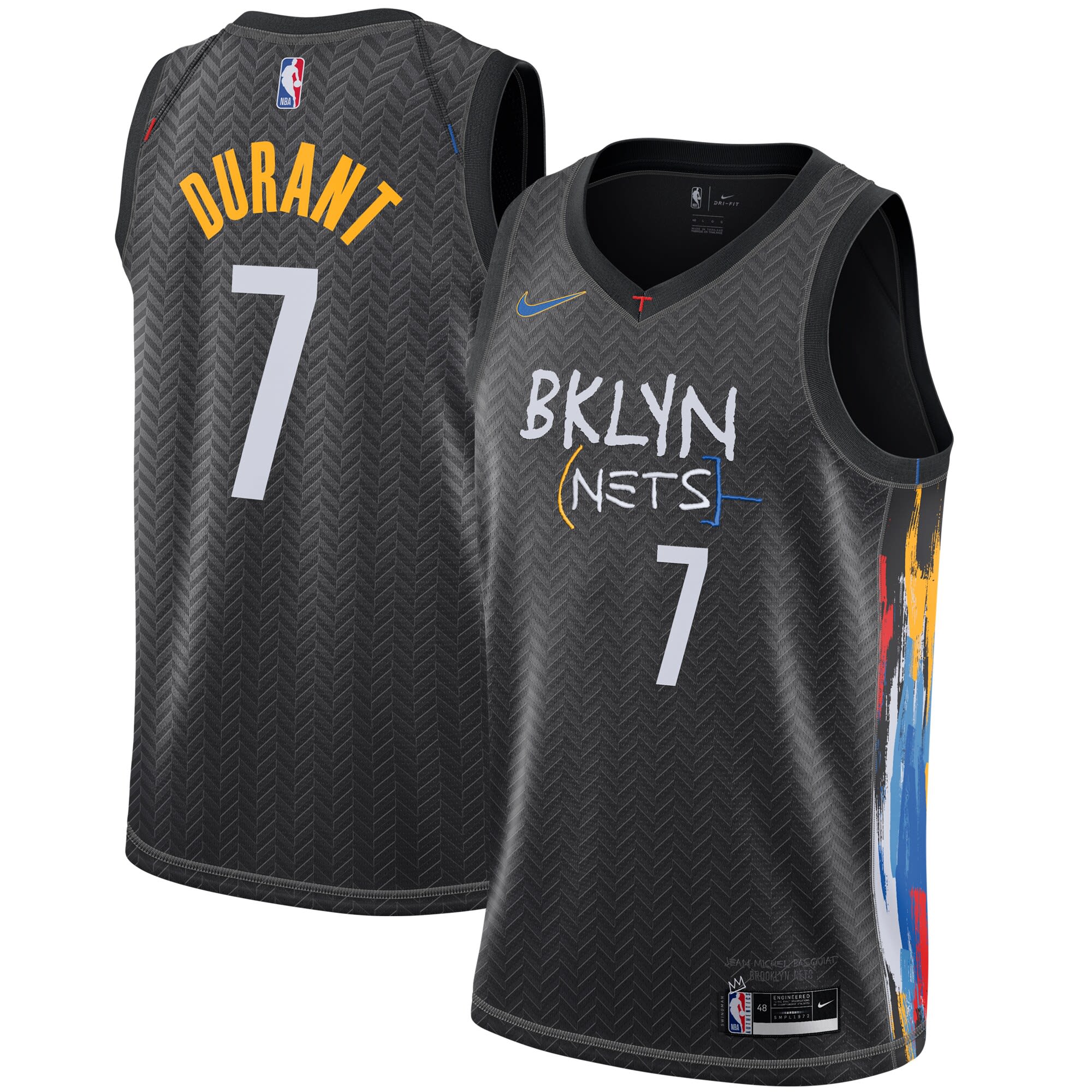 brooklyn nets basquiat uniform