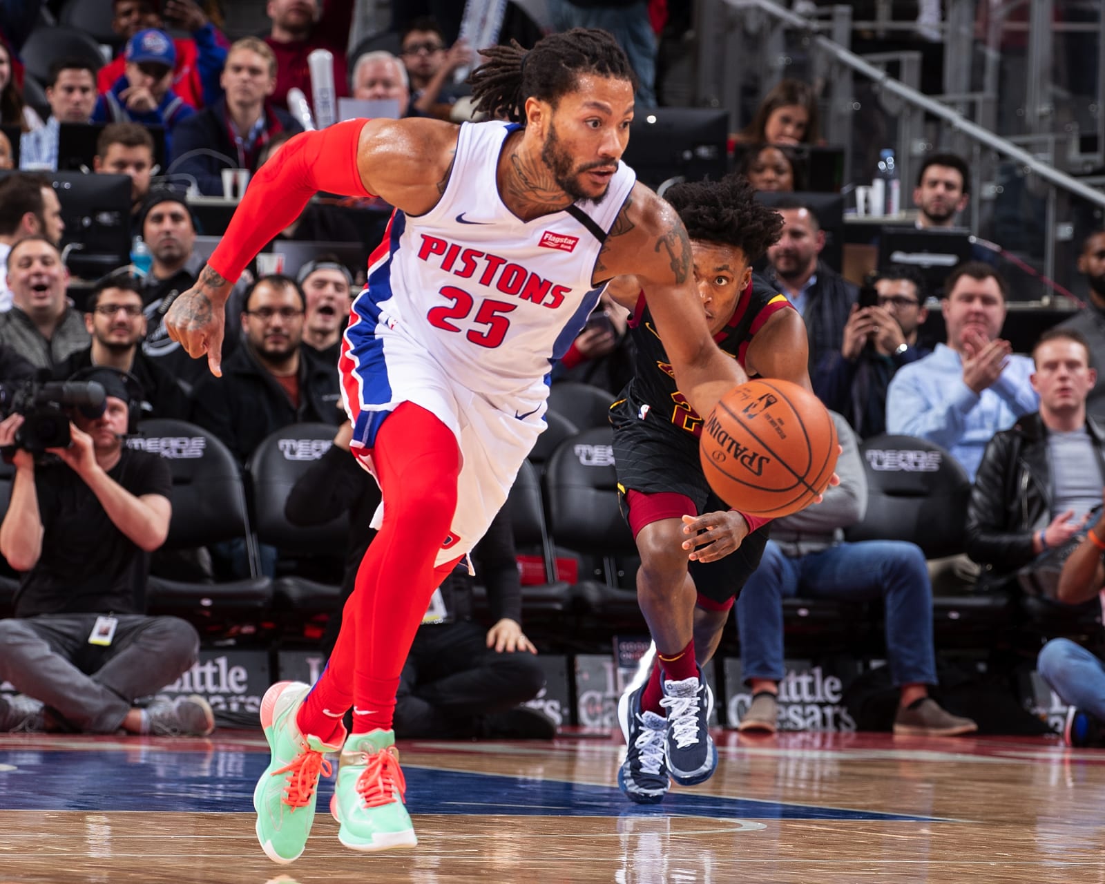 Detroit Pistons 2019 2020 player grade Derrick Rose