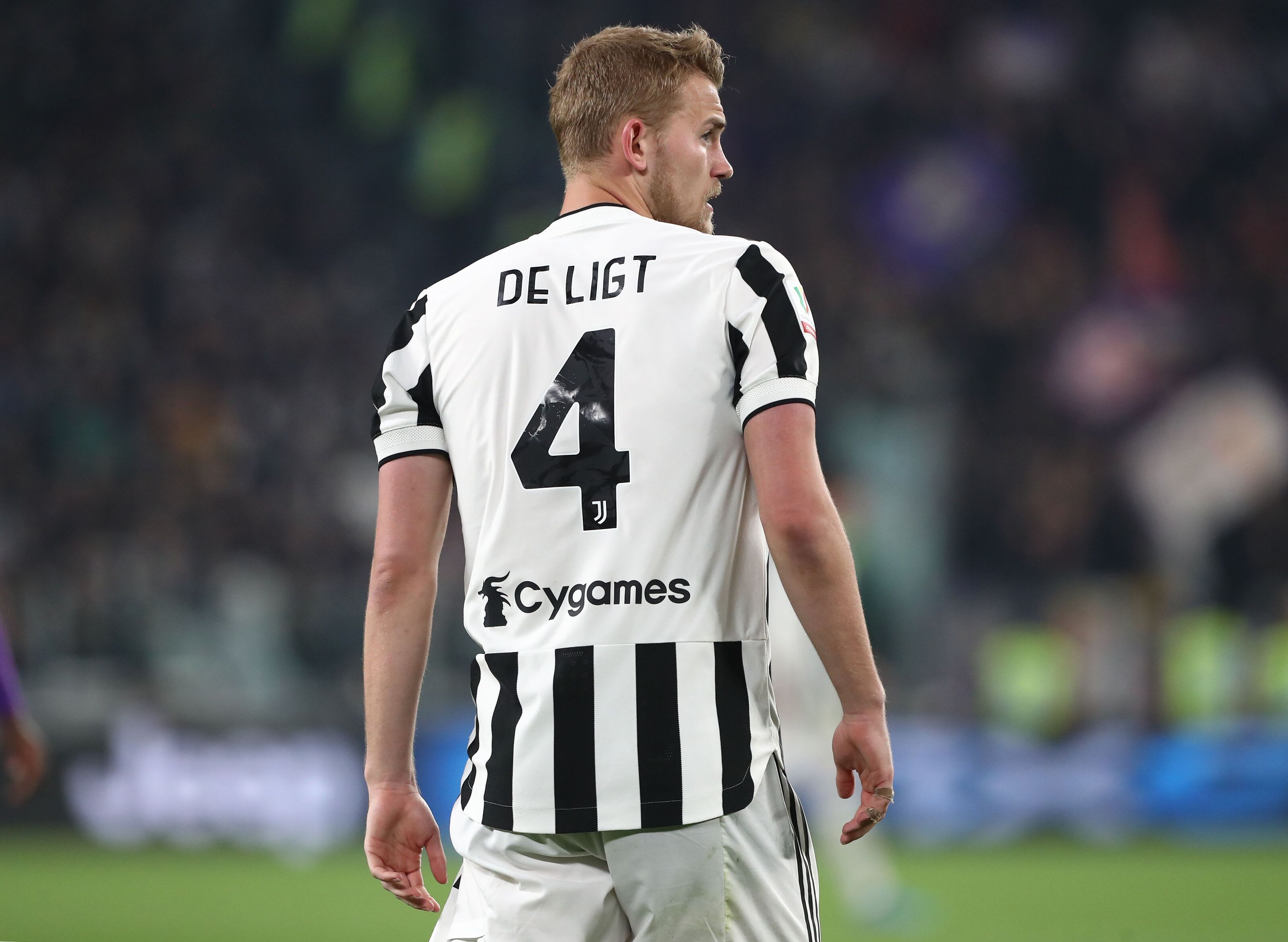 Juventus DE LIGT（デリフト）4番 2021-22 Topps UEFA Champions League #44 Matthijs de Ligt