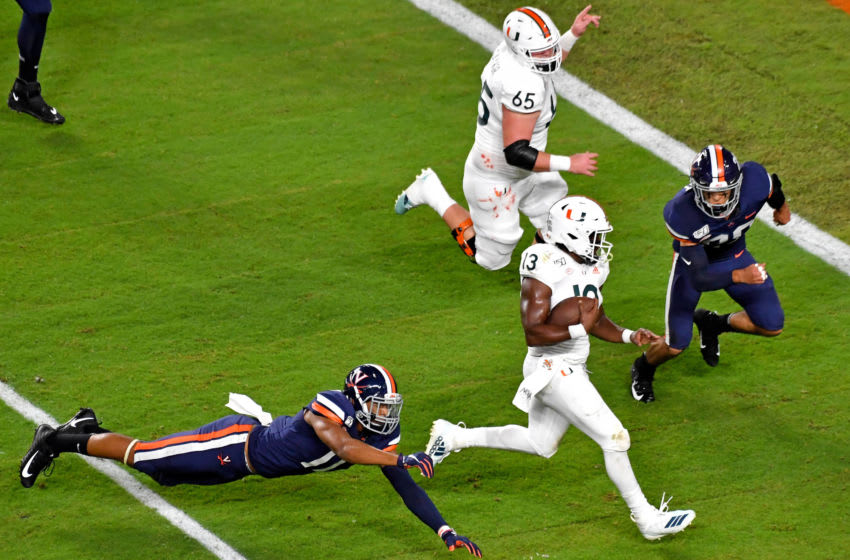Miami Hurricanes WRs by committee on newest depth chart
