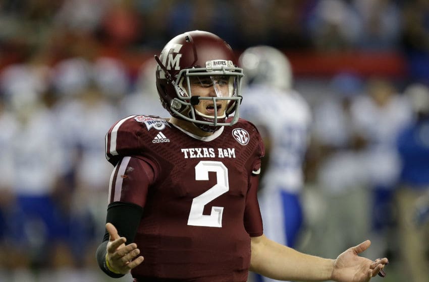 Texas A&M Football Johnny Manziel made a living from autographs in college
