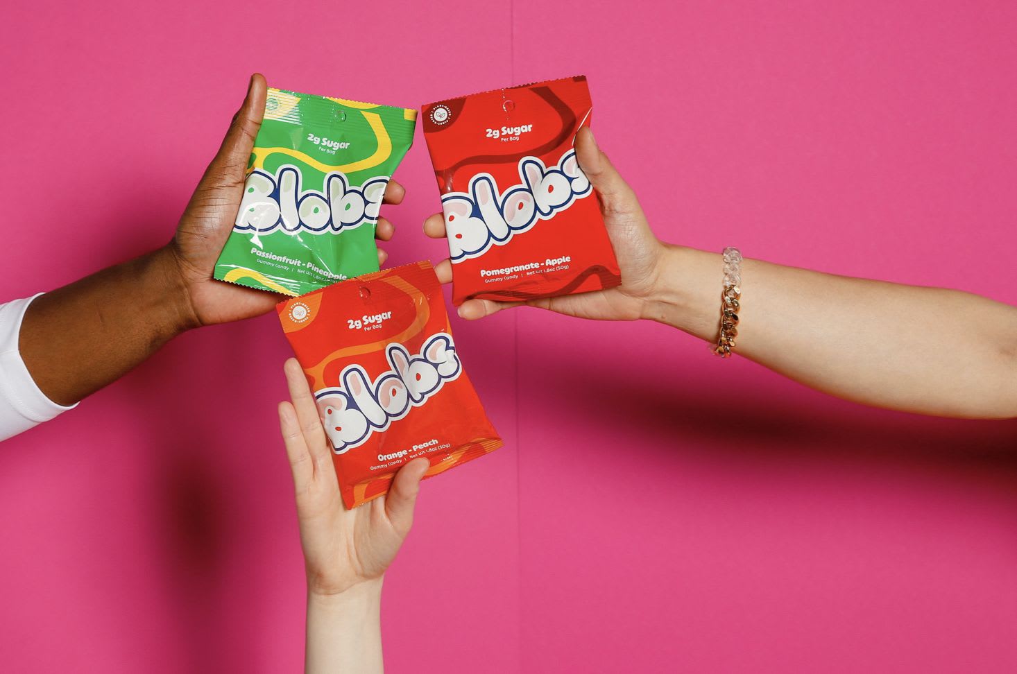 NEW Blobs Candies are perfect to unleash your sweet tooth…with less sugar  and more flavor, image size:1466x972