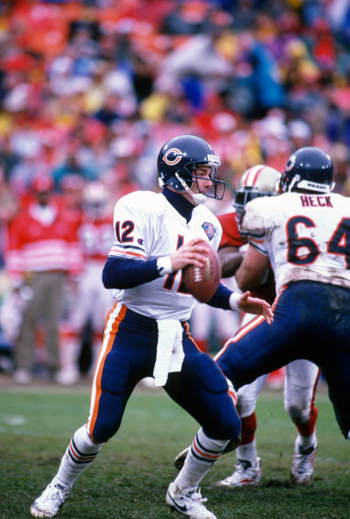 Pompei: Can anyone touch Sid Luckman as the greatest Bears QB of all time?  - The Athletic