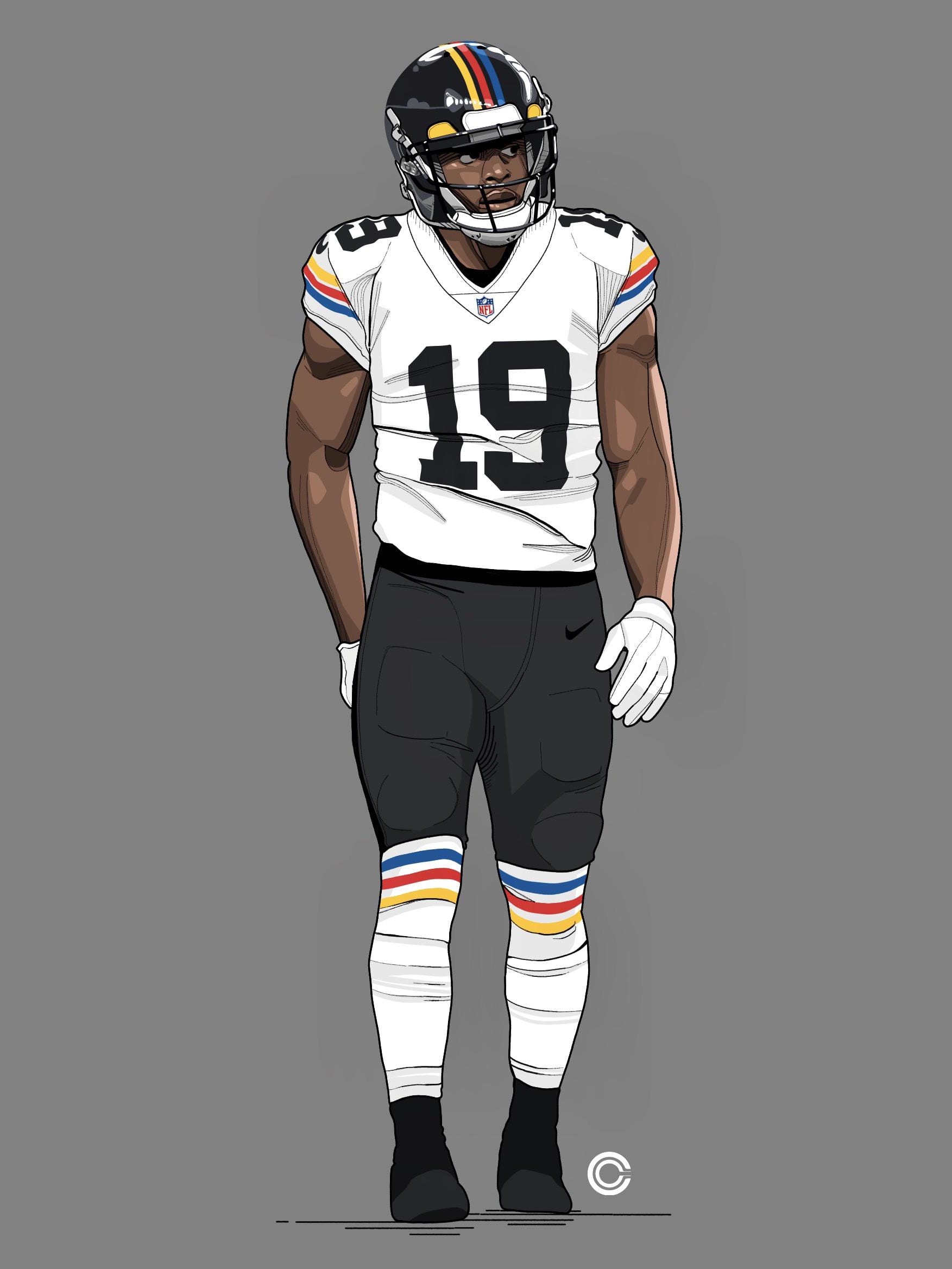 Steel uniform concept for the #Steelers! 🔥 or