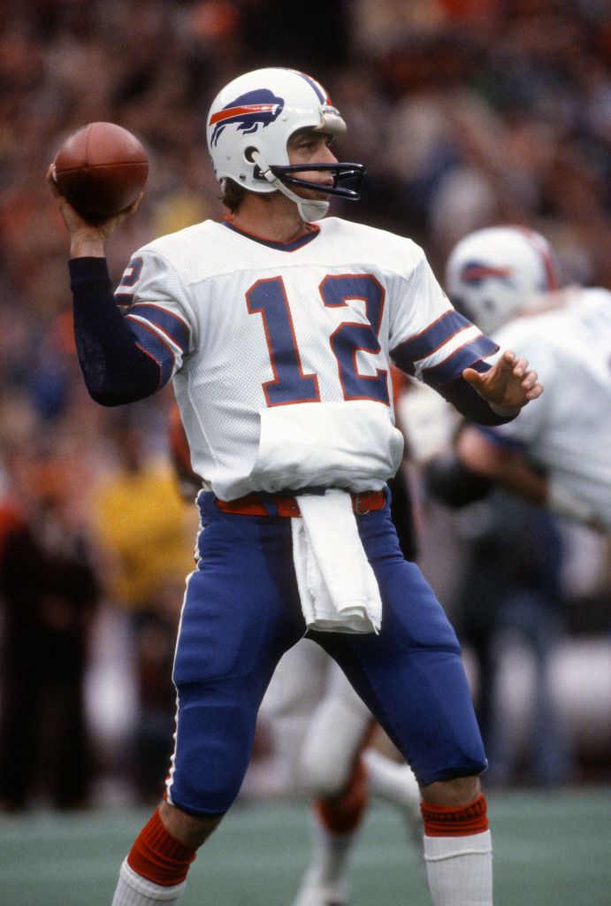 1981 Press Photo Joe Ferguson, Buffalo Bills football quarterback - sp -  Historic Images