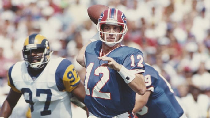 FOCO Buffalo Bills BigHeads of QBs Past, Present, and Future featuring Jim  Kelly and Josh Allen - Buffalo Rumblings