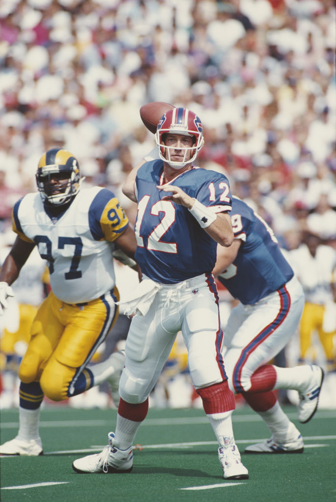 Buffalo Bills PR on X: #Shoutout: Josh Allen (15,341) surpassed Jack Kemp  (15,134) for the third-most passing yards in team history yesterday. Allen  now trails only Jim Kelly (35,467) and Joe Ferguson (