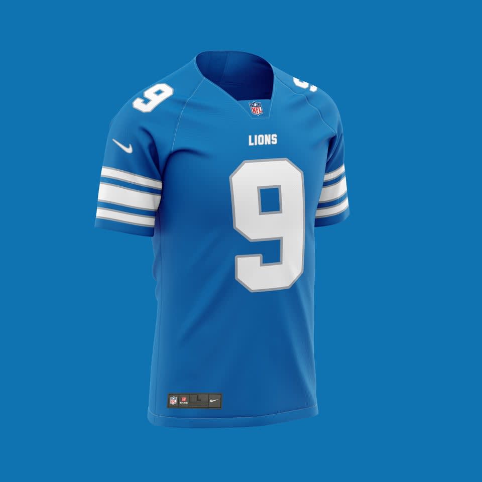 Quantum Graphics on X: Detroit Lions Uniform Concept!! #Lions #Detroit  #OnePride #NFL #Football #sports #Uniform #Concept #BlackonBlack   / X