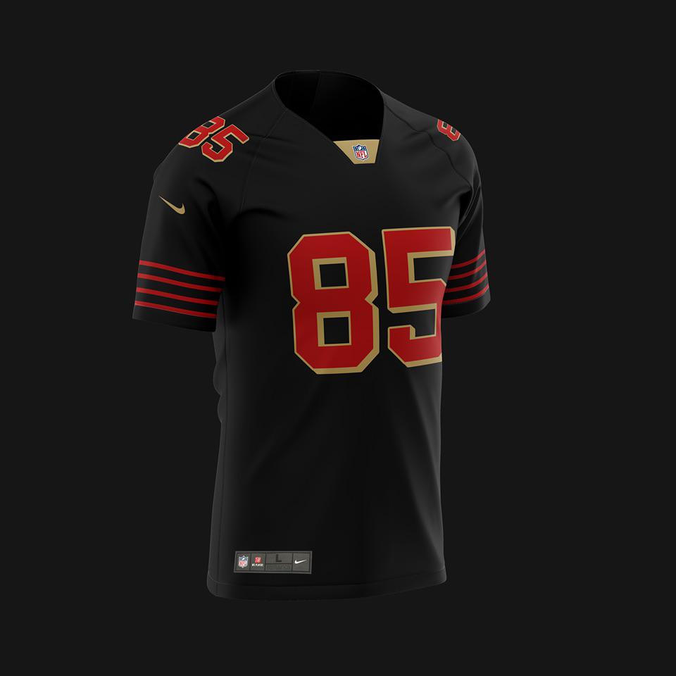 Warriors and 49ers swap uniforms in latest crossover jersey concept