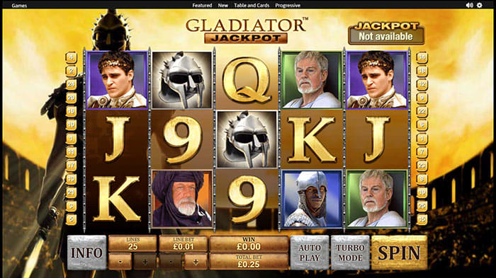 gladiator free slots playtech