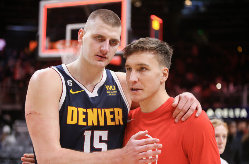 Hawks' Bogdan Bogdanovic tried recruiting Nuggets' Nikola Jokic for World  Cup